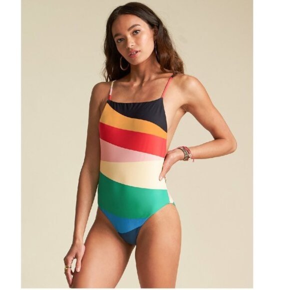 BILLABONG Sincerely Jules Mas Fiestas Swimsuit - Picture 1 of 11